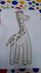 Giraffe craft ideas for 1st grader