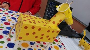Giraffe craft-ideas for preschool and kindergarten
