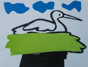 Stork craft ideas for kid