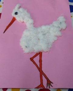 Stork craft ideas for preschool