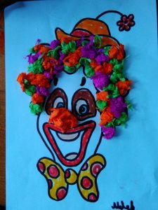 funny clown preachoolers crafts