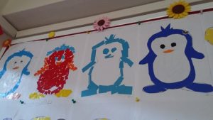 Easy bulletin board ideas related to penguin