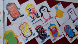 Penguin bulletin boards for preschool and kindergarten