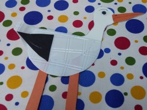 preschool paper plate stork crafts