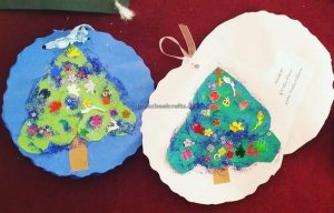 christmas tree craft for preschool and kindergarten