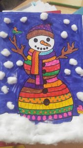 easy fun snowman crafty for preschool