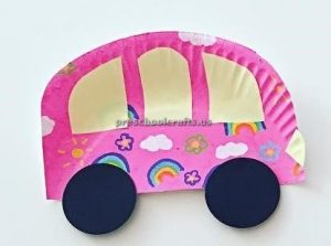 pink car craft ideas for preschool and kindergarten