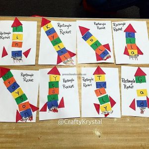 preschool rocket craft ideas