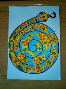 preschool snake crafty
