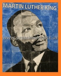 Martin Luther King Day Bulletin Board Idea