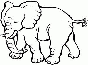 Coloring-Pages-of-Elephants-For-Kids