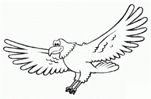 Download free printable Eagle coloring pages ideas for preschool
