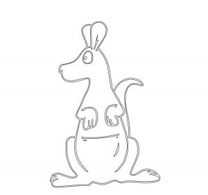Download free printable kangaroo coloring pages ideas