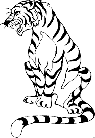 Download printable Tiger coloring pages ideas for preschool