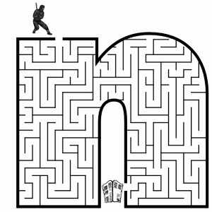 Free-Small-Letter-n-Coloring-Pages-Maze