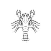 Free printable lobster coloring pages download