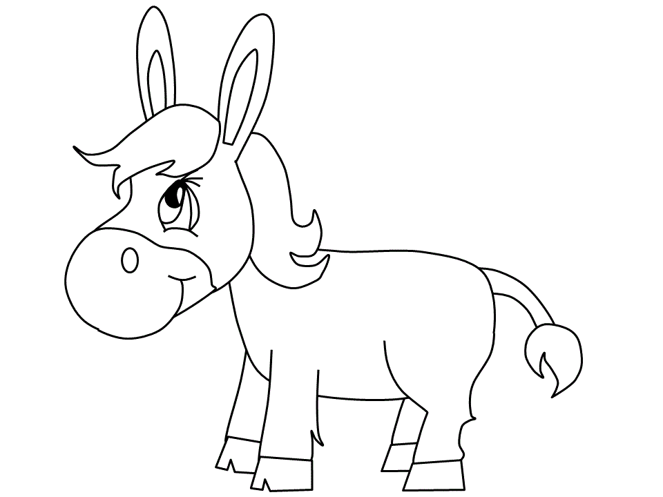 donkey ollie coloring pages coloring pages