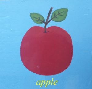 apple picture for kids