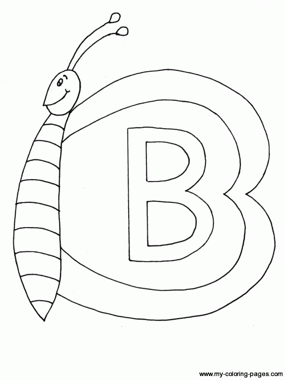 butterfly-upper-case-letter-b-coloring-page