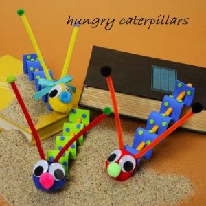 caterpillar craft activity for preschool