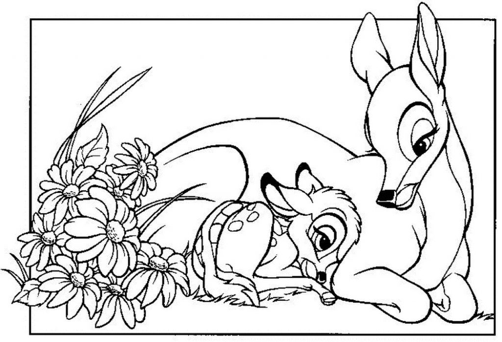 coloring-page-bambi-pages