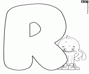 coloring pages for kids, letter r coloring pages for preschool,