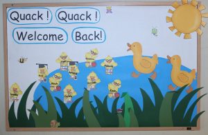 creative animals duck bulletin board ideas for toddler