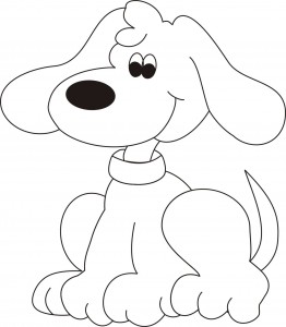 dog coloring pages 4