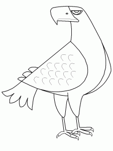 eagle coloring pages for kidzone