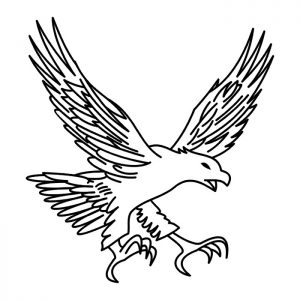 eagle_tattoos_coloring_pages