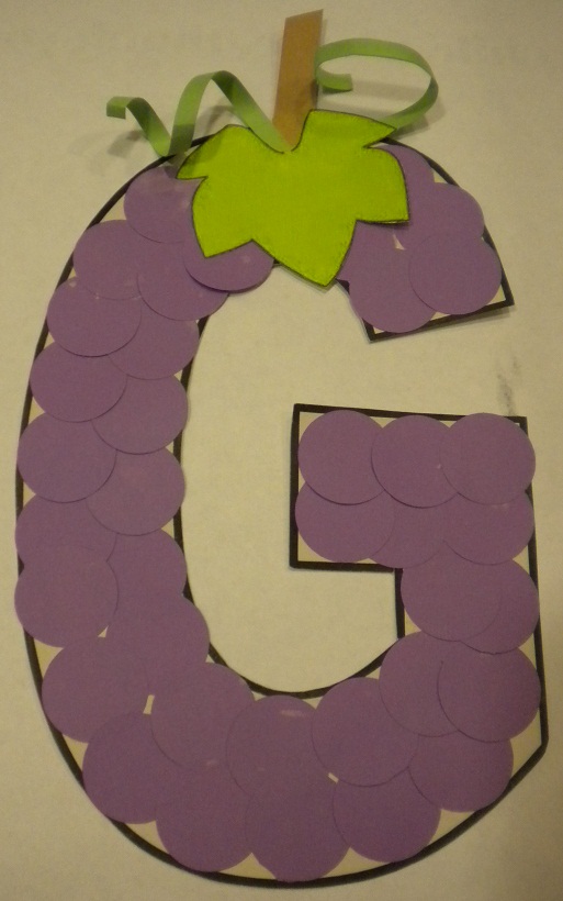 Letter G Crafts Preschool and Kindergarten