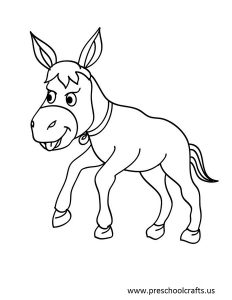 free-animals-donkey-printable-colouring-pages-for-preschool