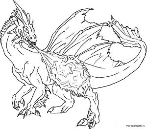 free animals-dragon-printable-coloring-pages-for-preschool
