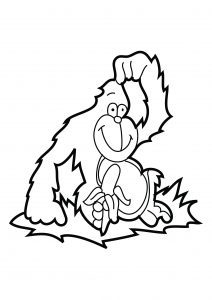 free-animals-gorilla-printable-coloring-pages-for-children