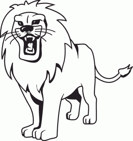 free-animals- lion-printable-coloring-pages-for-preschool