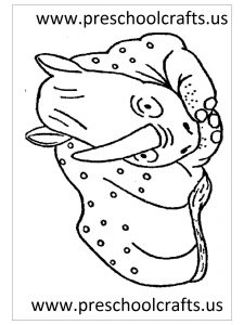 free-animals-rhino-printable coloring-pages-for-preschool