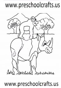 free animals-rhino-printable-coloring-pages-for-preschool