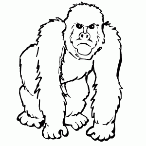 free-gorilla-printable-coloring-pages-for-preschool