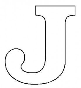free letter j coloring pages for preschool