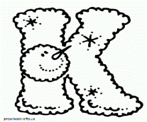 free letter-k-coloring pages for preschool