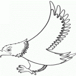 free printable Eagle coloring pages ideas for preschool