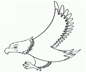 free printable Eagle coloring pages ideas for preschool