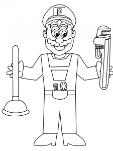 labor day coloring page