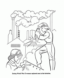 İnternational labor day coloring pages worker