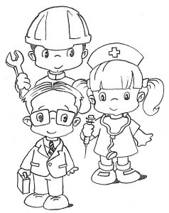 İnternational labor day coloring pages nurse
