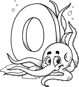 letter-o coloring pages for preschool,