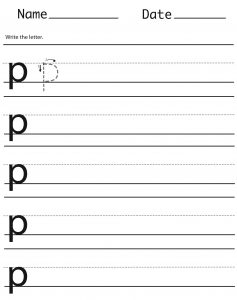 p-lowercase-handwriting-worksheet