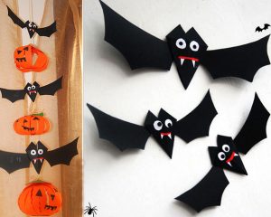 paper bat for halloween