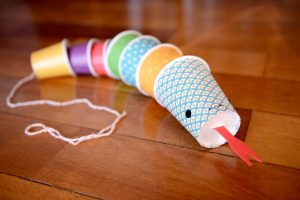 paper-cup-snake-craft-idea