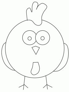 preschool coloring page